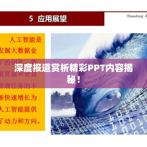 深度报道赏析精彩PPT内容揭秘！