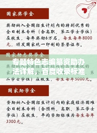 专题特色志编纂资助办法详解，百度收录标准下的吸睛标题