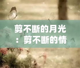 剪不断的月光：剪不断的情愫表达了什么 