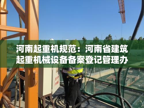 河南起重机规范：河南省建筑起重机械设备备案登记管理办法 