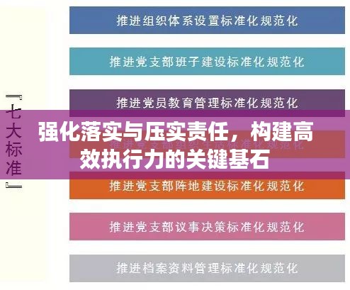 强化落实与压实责任，构建高效执行力的关键基石