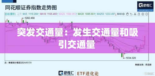 突发交通量：发生交通量和吸引交通量 