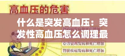 什么是突发高血压：突发性高血压怎么调理最好 