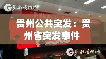 贵州公共突发：贵州省突发事件 