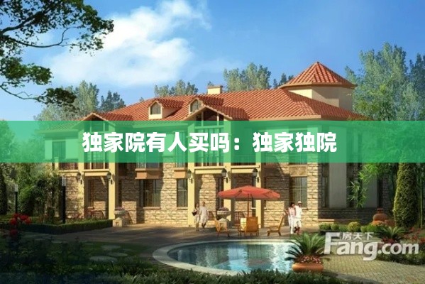 独家院有人买吗：独家独院 