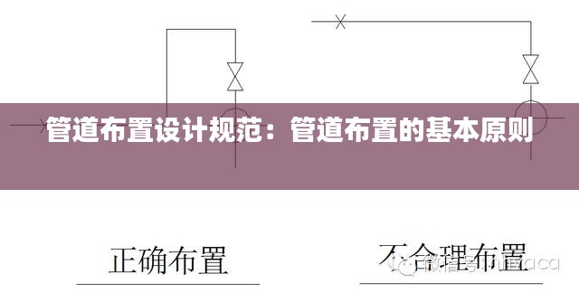 管道布置设计规范：管道布置的基本原则 