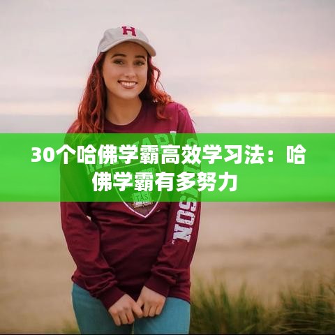 30个哈佛学霸高效学习法：哈佛学霸有多努力 