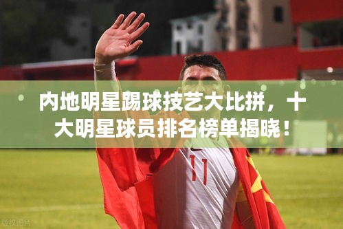内地明星踢球技艺大比拼，十大明星球员排名榜单揭晓！
