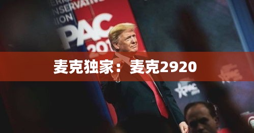麦克独家：麦克2920 