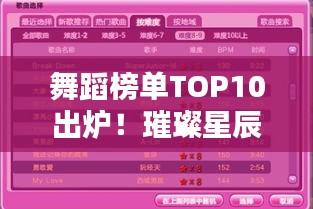 舞蹈榜单TOP10出炉！璀璨星辰舞动艺术榜单揭晓！