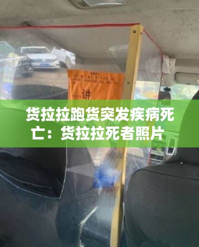 货拉拉跑货突发疾病死亡：货拉拉死者照片 