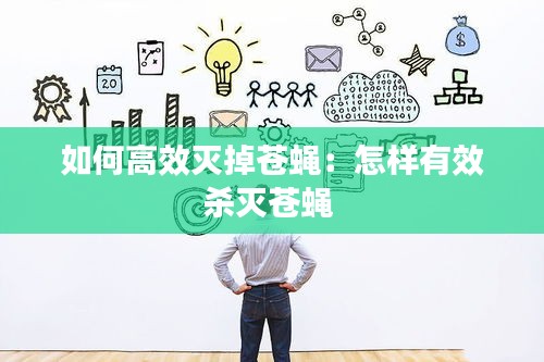 如何高效灭掉苍蝇：怎样有效杀灭苍蝇 