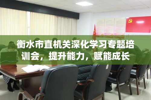 衡水市直机关深化学习专题培训会，提升能力，赋能成长