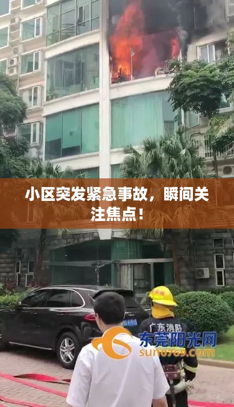 小区突发紧急事故，瞬间关注焦点！