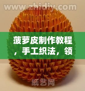 菠萝皮制作教程，手工织法，领略独特魅力