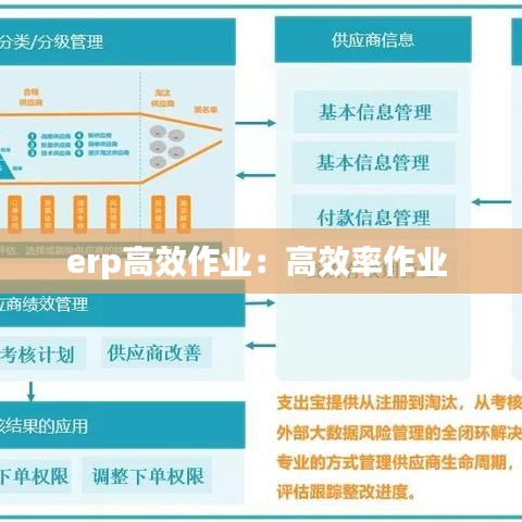 erp高效作业：高效率作业 