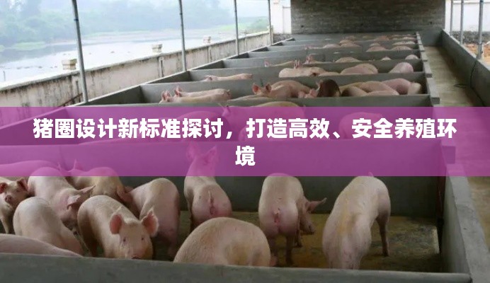猪圈设计新标准探讨，打造高效、安全养殖环境