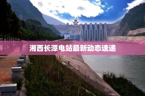 湘西长潭电站最新动态速递