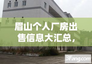 眉山个人厂房出售信息大汇总，最新厂房出售信息一网打尽！