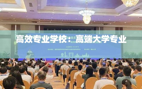 高效专业学校：高端大学专业 