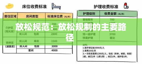 放松规范：放松规制的主要路径 