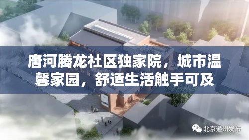 唐河腾龙社区独家院，城市温馨家园，舒适生活触手可及