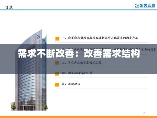 需求不断改善：改善需求结构 