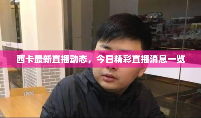 西卡最新直播动态，今日精彩直播消息一览