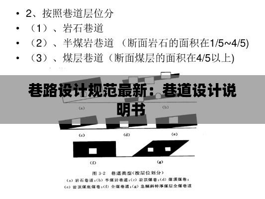 巷路设计规范最新：巷道设计说明书 