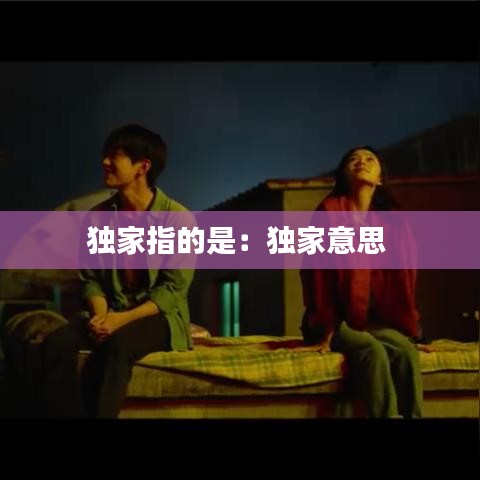 独家指的是：独家意思 