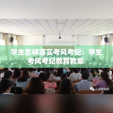 学生怎样落实考风考纪：学生考风考纪教育教案 