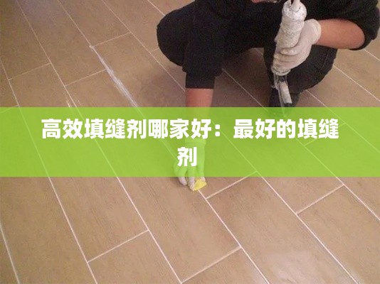 高效填缝剂哪家好：最好的填缝剂 