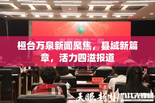 桓台万泉新闻聚焦，县域新篇章，活力四溢报道