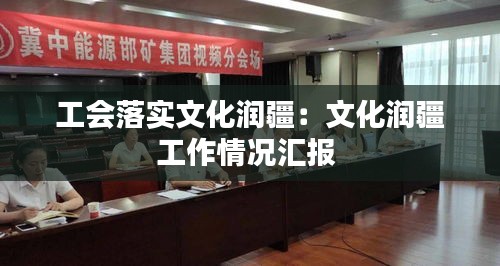 工会落实文化润疆：文化润疆工作情况汇报 