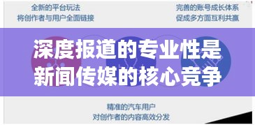 深度报道的专业性是新闻传媒的核心竞争力所在
