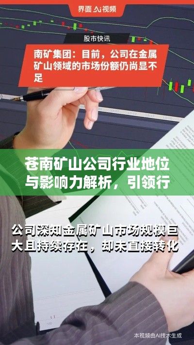 苍南矿山公司行业地位与影响力解析，引领行业潮流，树立标杆典范