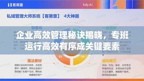 企业高效管理秘诀揭晓，专班运行高效有序成关键要素