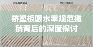 挤塑板吸水率规范撤销背后的深度探讨