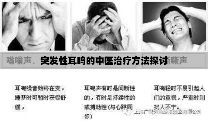 突发性耳鸣的中医治疗方法探讨