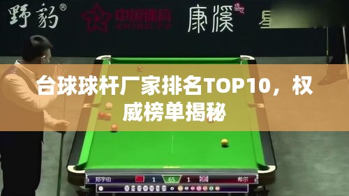 台球球杆厂家排名TOP10，权威榜单揭秘