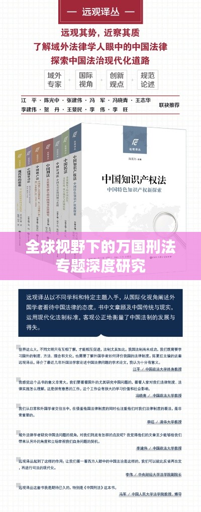 全球视野下的万国刑法专题深度研究