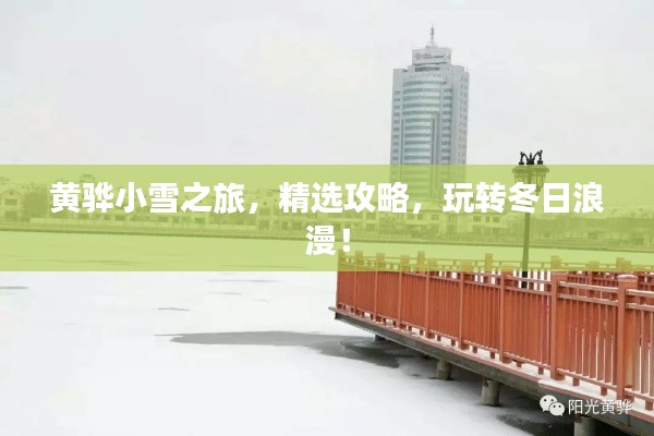黄骅小雪之旅，精选攻略，玩转冬日浪漫！