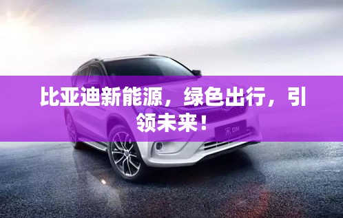 比亚迪新能源，绿色出行，引领未来！