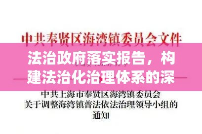 法治政府落实报告，构建法治化治理体系的深度解读