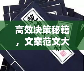 高效决策秘籍，文案范文大揭秘！