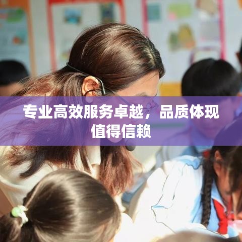专业高效服务卓越，品质体现值得信赖