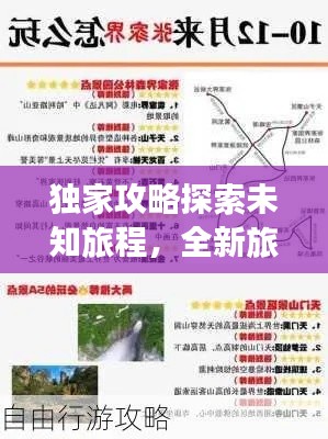 独家攻略探索未知旅程，全新旅游攻略图带你畅游目的地！