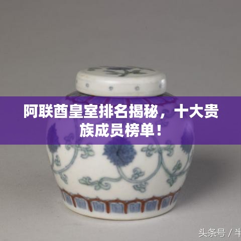 阿联酋皇室排名揭秘，十大贵族成员榜单！