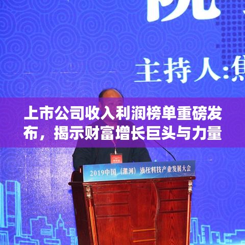 上市公司收入利润榜单重磅发布，揭示财富增长巨头与力量源泉！
