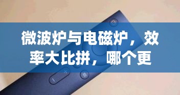微波炉与电磁炉，效率大比拼，哪个更胜一筹？